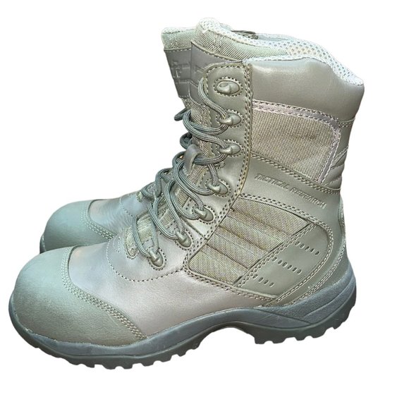 Men's Tactical Research Green Military Composite Toe Boots Never‎ Worn Size 7.5 - Picture 1 of 6